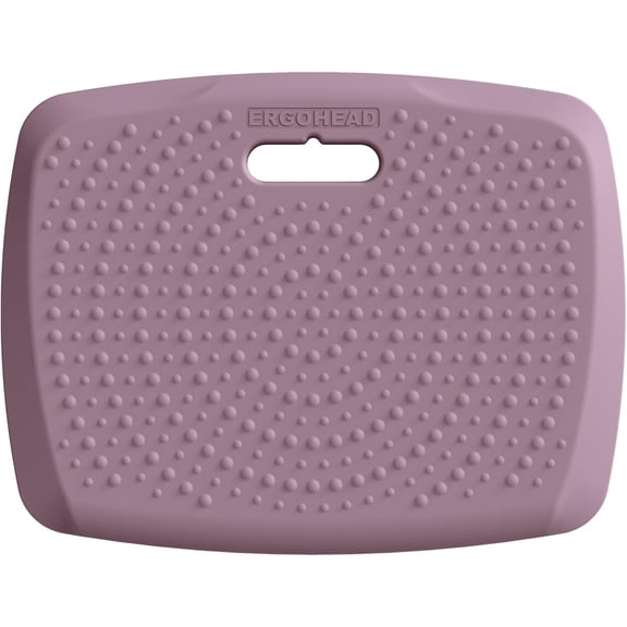 3/4 inch Thick Premium Anti Fatigue Mat with Massage Points, Ideal Standing Pad for Office & Home, Perfect Standing Desk Mat with Handle, Comfort Kitchen Floor Mat (Purple, 17" x 22")