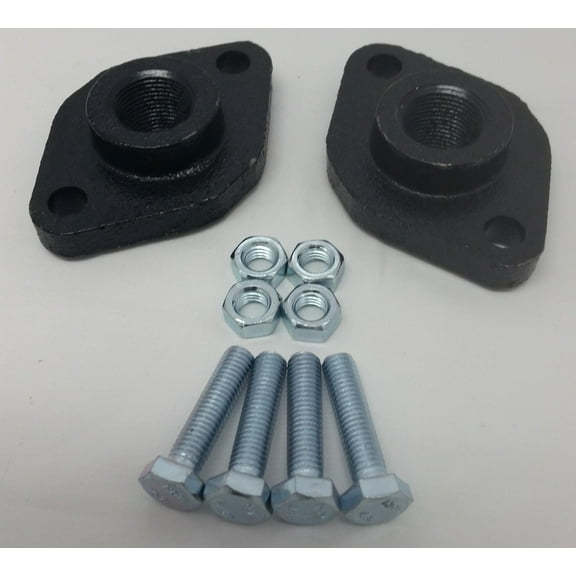 3/4" Cast Iron Flange Set