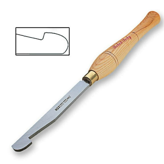 3/4'' robert sorby #824h round/side cut scraper