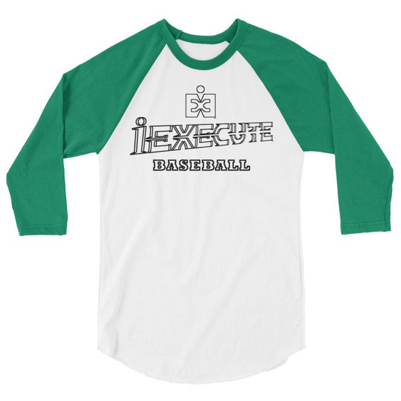 3/4 sleeve raglan shirt