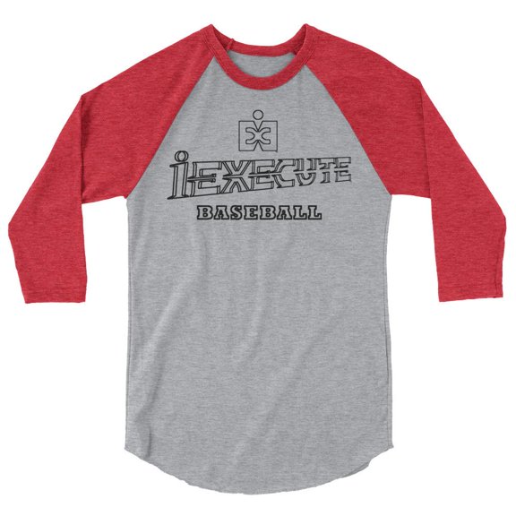 3/4 sleeve raglan shirt