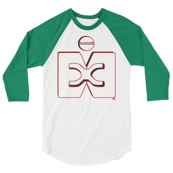 3/4 sleeve raglan shirt