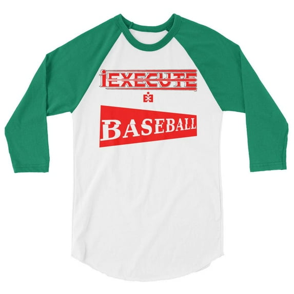 3/4 sleeve raglan shirt