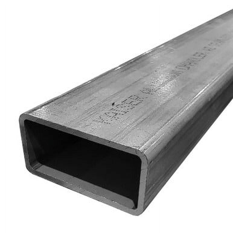 3/4" x 1-1/2" x (0.065" W) x 72 inches, 6061-T4 Round Corner Aluminum Rectangle Tube