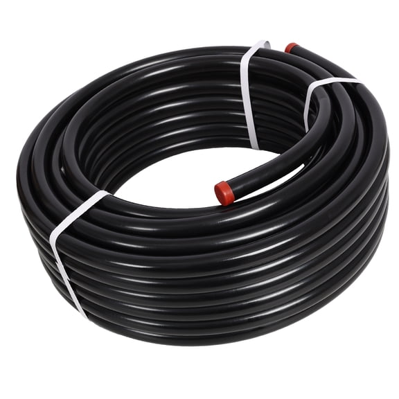 3/4" x 100ft PEX-AL-PEX Tubing with Aluminum Outlet Blocks, Compressed Air Piping System, Compressor Hose Accessories, Black Tubing