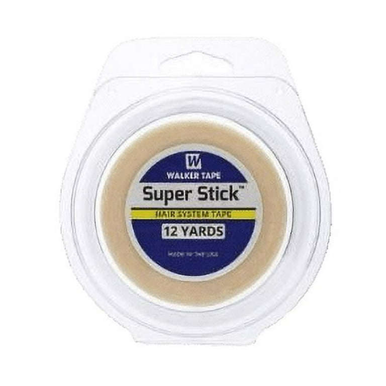 Walker Tape Co. Super Stick 1-2 Week Wear Tape Rolls by Walker (3/4 in x 12 yd)