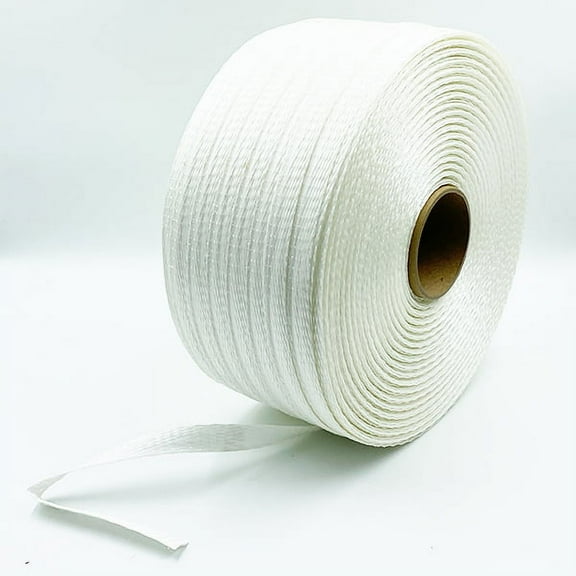 3/4" x 1640' Heavy Duty Cross Woven Strapping Cord for Shrink Wrap Installation