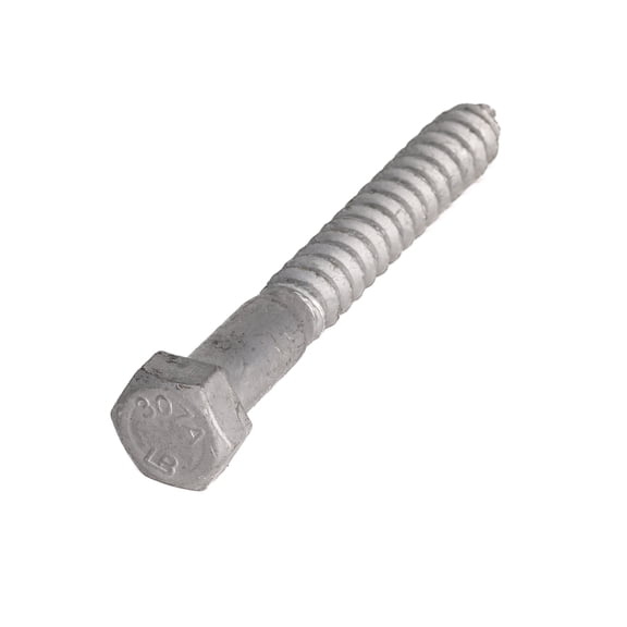 3/4" x 22" Hot Dipped Galvanized Lag Screws, Grade A, Quantity 10- by Fastener Depot, LLC
