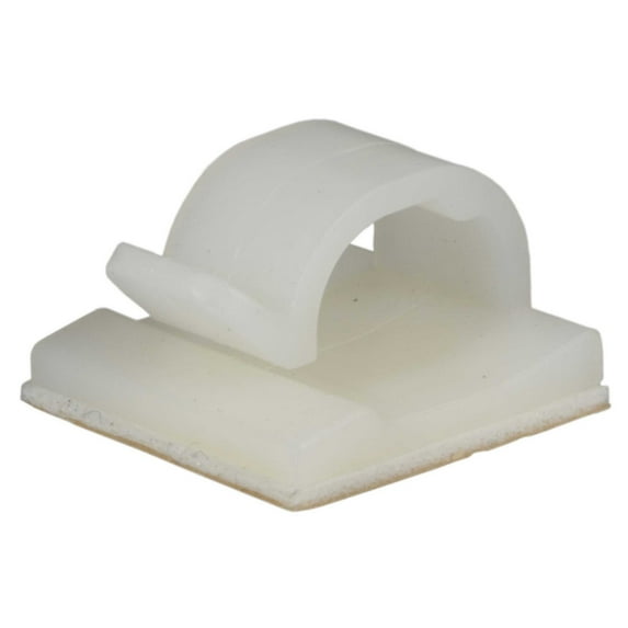 3/4" x 3/4" x 1/2" Plastic Wire Clips (10 pcs.)