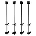 thumbnail image 1 of 3/4" x 30" Metal Mobile Home Double Disk Earth Auger Anchor (4 anchor pack), 1 of 3