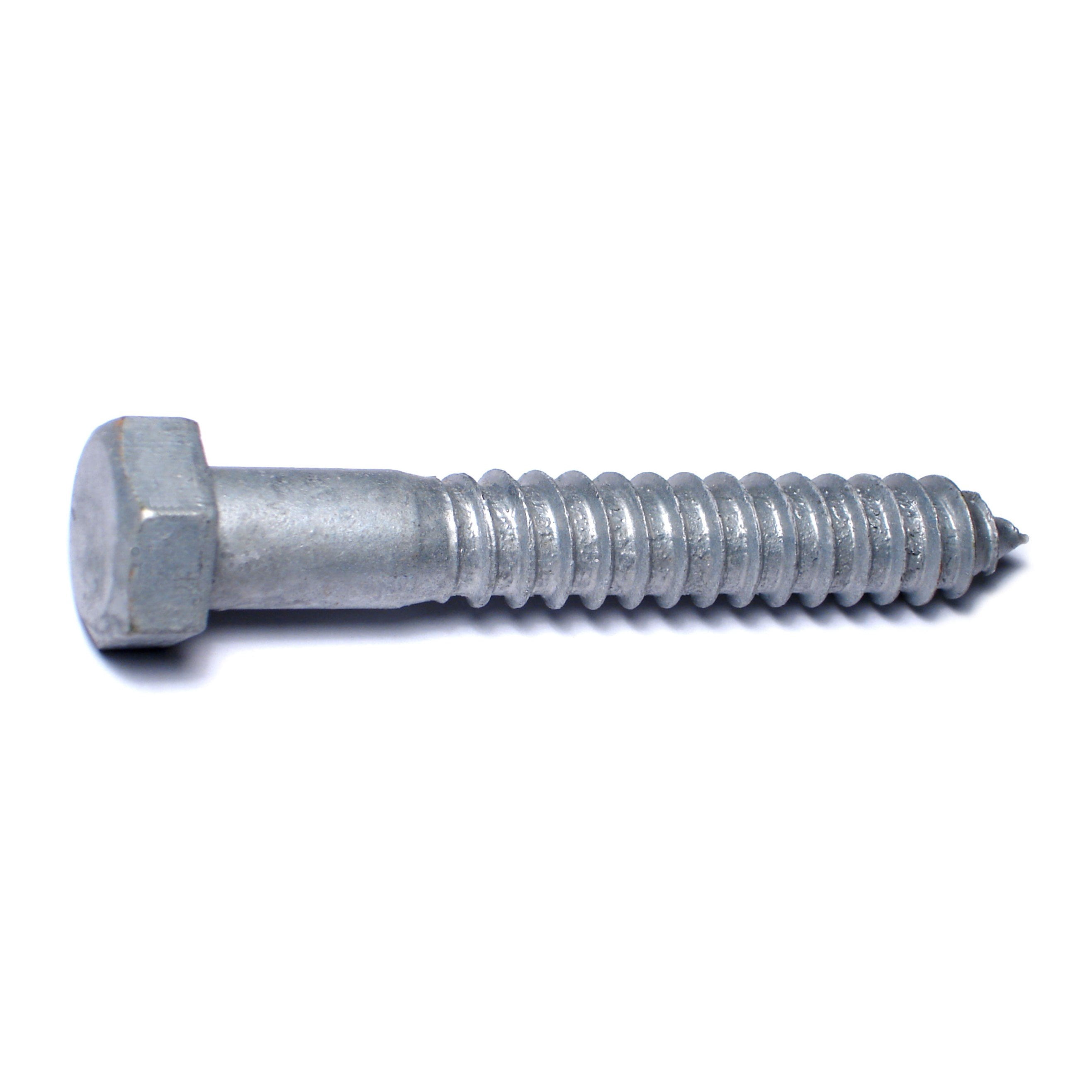 3/4" x 5" Hot Dip Galvanized Steel Hex Head Lag Screws HLSHS-657 (20 pcs)