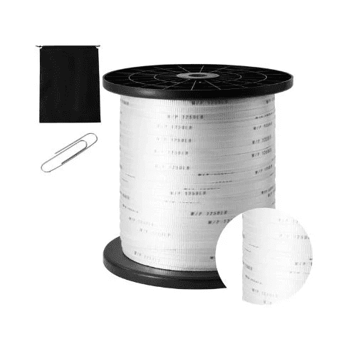 3/4" x 528' Flat Rope Polyester Printed Webbing Cable Pulling Tape