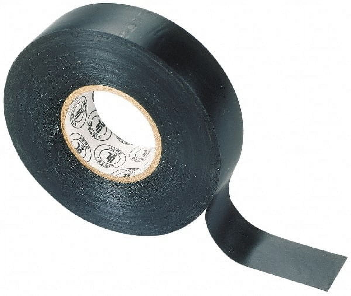 10 Rolls Electrical Tape Black UL LISTED 3/4" x 60' (10 Pack)