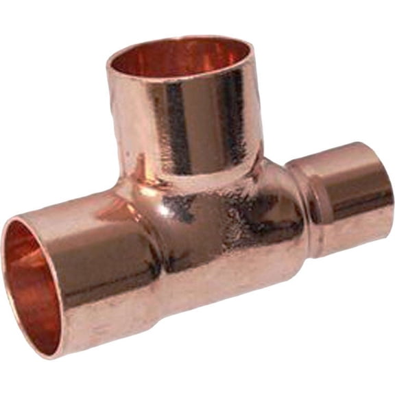 3/4"x1/2"x3/4" Copper Tee