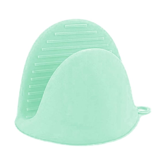 3.43x3.94 Inch Anti-Scald Silicone Oven Mitts, Non-Slip Heat Resistant ...