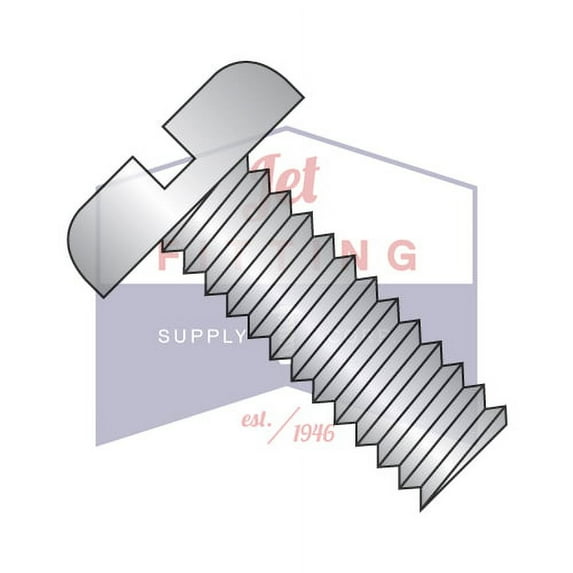 3-48 x 1/4" Machine Screws | Slotted | Pan Head | 18-8 Stainless Steel (Quantity: 5000)