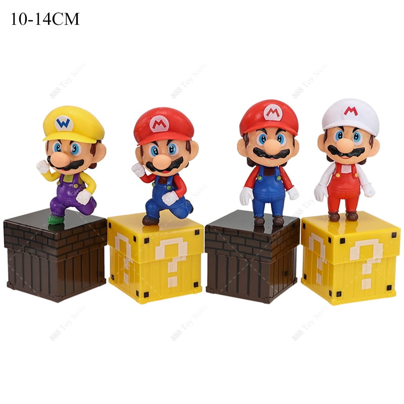 Jakks Pacific Super Mario Characters Set, 5 Mini Figures