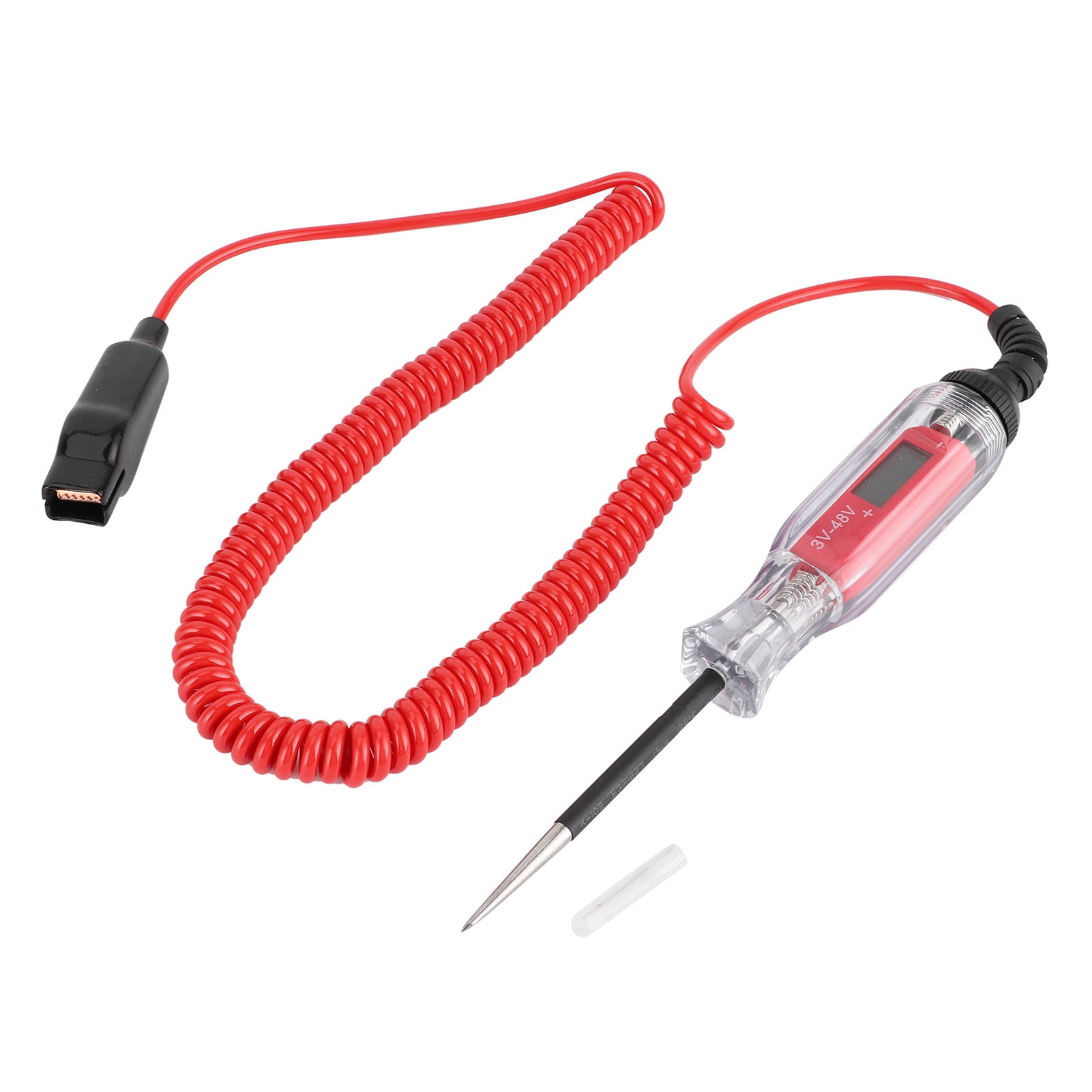 3?48V Digital Circuit Tester Pen with Stainless Steel Probe for Vehicle ...