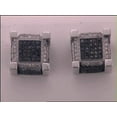 thumbnail image 1 of 3/4CT-DIA MICRO-PAVE EARRINGS, 1 of 1