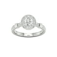 thumbnail image 1 of 3/4Ct TDW Diamond 14k White Gold Halo Engagement Ring (I-J, I2), 1 of 4