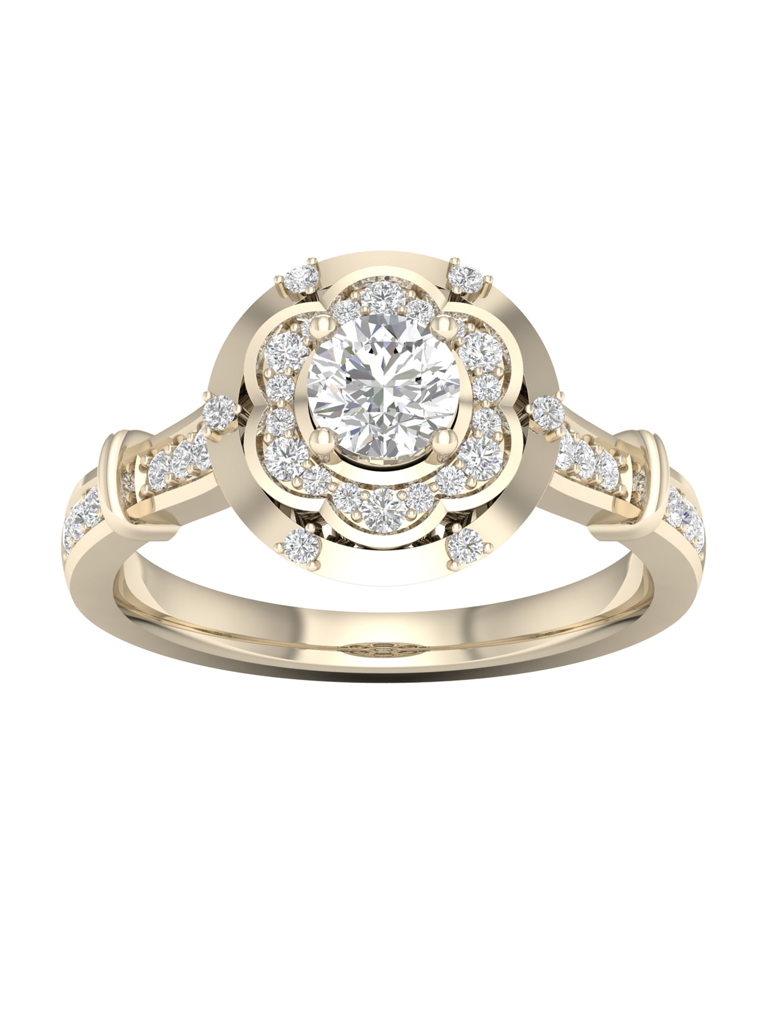 Blooming Flower Diamond Ring – DIVAA by ORRA