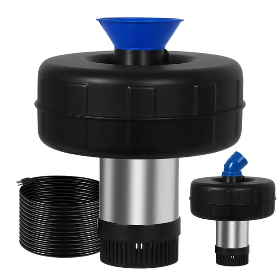 3/4HP 15000 GPH Pond Fountain Aerator, Floating Fountain Pump, 750V Automatic Fountain and Pond Aerator with 100FT Cord, Stainless Steel Floating Aerating Pump for Large Garden Ponds