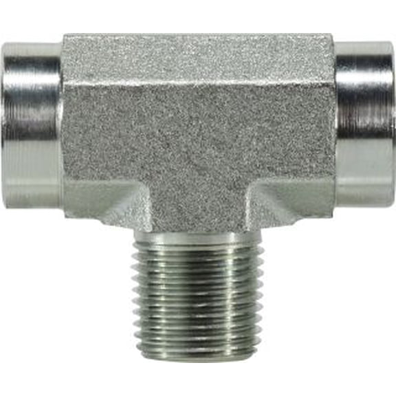 3/4X3/4 M Bch Tee, Steel Pipe Fittings, Hydraulics