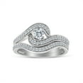 thumbnail image 1 of 3/4ct tw Diamond Bridal Set in 10k White Gold, 1 of 4