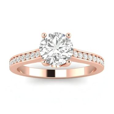 3/4ctw Diamond Engagement Ring in 10k  Rose Gold