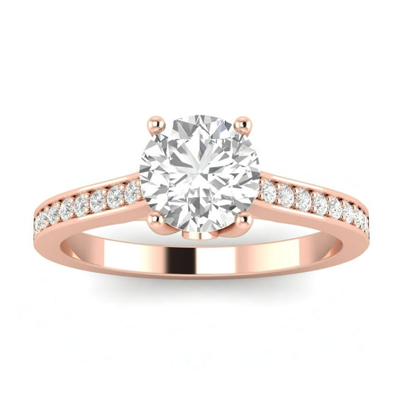 3/4ctw Diamond Engagement Ring in 10k Rose Gold