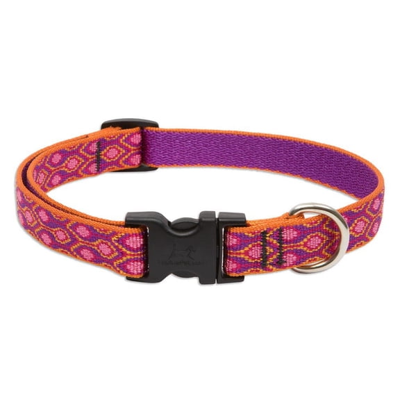 3/4in Alpen Glow 15-25 Adj Dog Collar