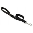 thumbnail image 1 of Traffic Leash by Lupine in 3/4" Wide Black 2-Foot Long with Padded Handle, 1 of 2