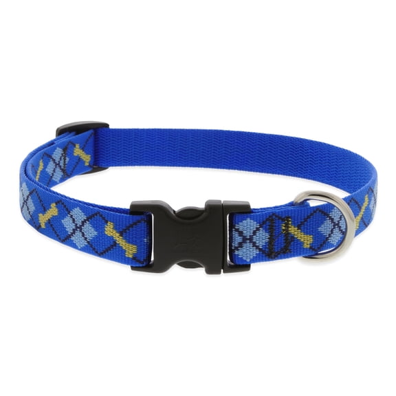3/4in Dapper Dog 13-22 Adj Dog Collar