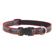 Lupine Dog Collar 3/4" Wide El Paso Design adjusts 13-22" Long