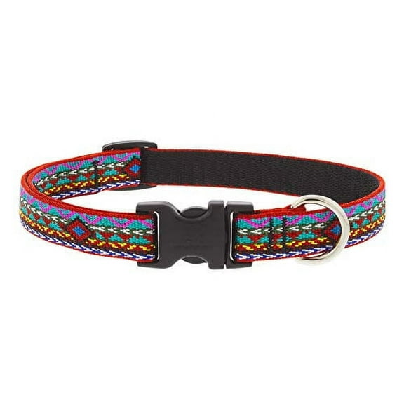 Lupine Dog Collar 3/4" Wide El Paso Design adjusts 9-14" Long