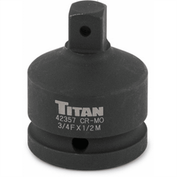 TITAN 3/4" F TO 1/2" M IMP SKT ADAPT