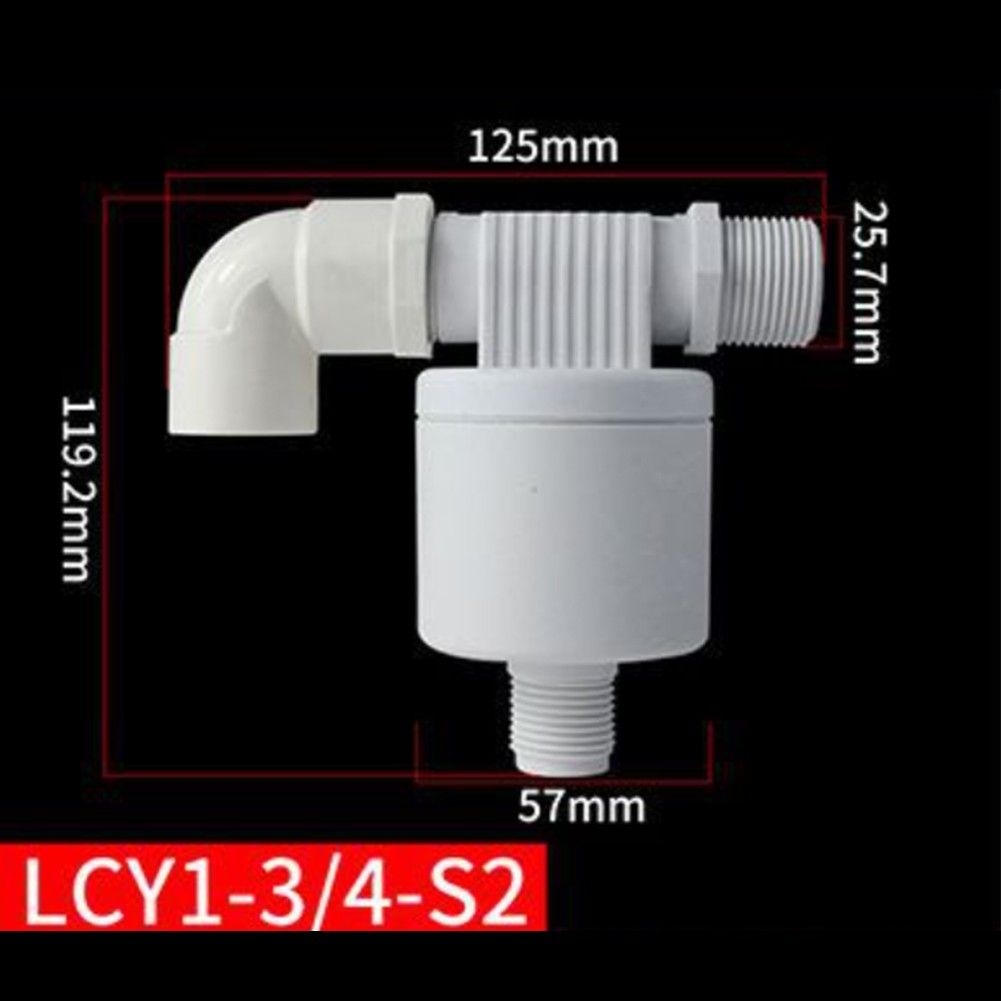 3/4in Float Valve Water Tank Floating Ball Valve Automatic Water Level
