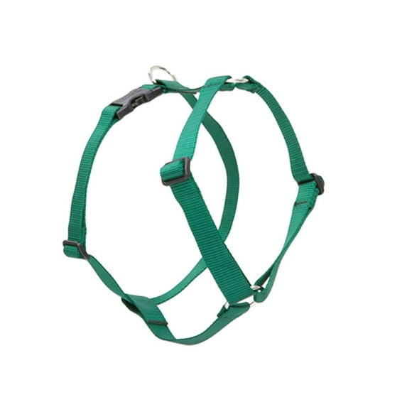 3/4in Green 12-20 Roman Dog Harness