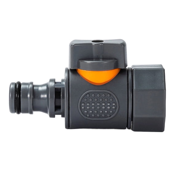 3/4inch Quick Release Hose Connector and Fitting Connector for Garden Hose Pipe Valved Garden Hose Pipe Shut Off Valved