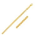thumbnail image 1 of 3.4mm 14k Yellow Gold Round Box Chain Size 18 inches, 1 of 5