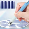 thumbnail image 1 of 3.4mm Thermal Erasable Ink Cartridges, Replaceable Pen Refills for Fountain Pens, Friction Eraser Compatible, Black Blue Dark Blue Colors, 10-Pack, 1.97 Inch, For Students and Professionals, 1 of 6