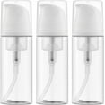 thumbnail image 1 of 3.4oz Foam Bottles, Travel Size Foaming Pump Bottles, Empty Soap Dispensers for Lash Cleanser, Shampoo (100ML, 3Clear), 1 of 6