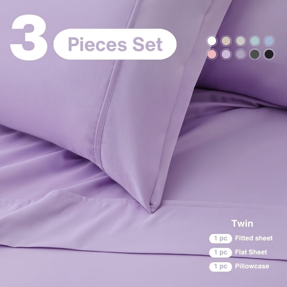 3/4pcs 18 Inch Extra Deep Pocket Sheets Sets, Fits Deep Mattress, Breathable & Cooling Bed Sheets, Hotel Luxury Bed Sheet Set - Soft, Wrinkle Free & Comfy, Pillowcase, Bed Sheet, Fitted Sheet