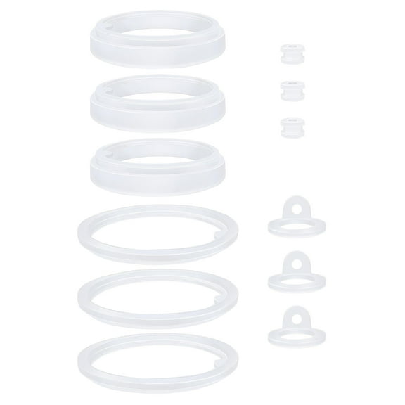 3/4pcs Silicone Sealing Gasket Accessories for Thermoflask 24/32/40/64oz Seal Rings Replacement Water Bottle Cup Parts