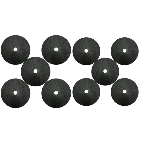3/5/10 Pcs Garden Tool Black Circular Weed Mat Tree Trunk Surround Easy Drain Hole Design Durable Garden Soil Cover Orchard Landscape Fabric
