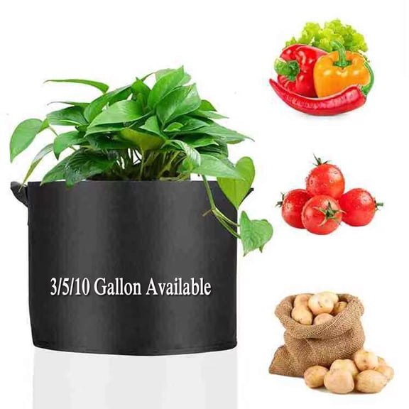 3/ 5/10-gallon Long Bag with Inflatable Fabric Pan and Handle