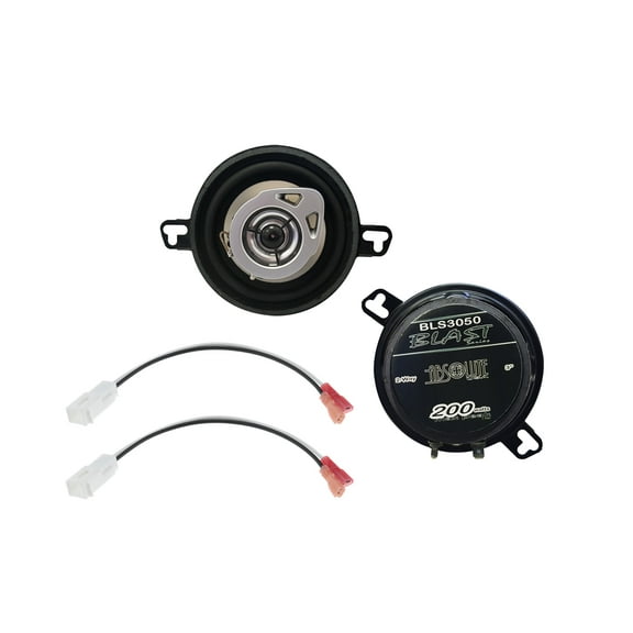 3.5" 2way Dash Corner Speakers /w Harness for Dodge/RAM 1500 2009-2023