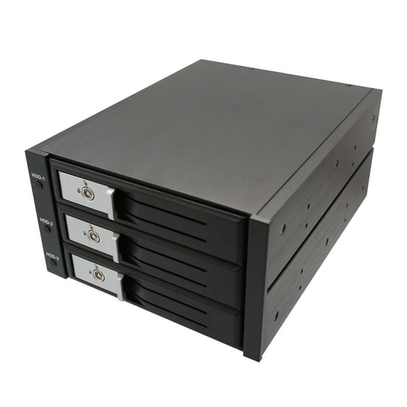 3.5" 3-Bay SATA/SAS HDD Internal Enclosure
