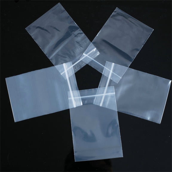 3.5*5Cm Pe Small Ziplock Bag Pe Small Self Sealing Bag Mini Bag Transparent Thickened Jewelry Bag Sealed Bag Jewelry Packaging Bag, Dusknt Storage Case Clearance Sale! Ziplock Bag*1 Pack
