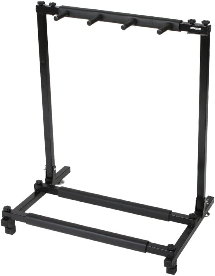 3/5/7/9 Multiple Guitar Stand, Display Rack Guitars & Ukulele & Bass & Banjo Holder for Band, Studio, Home (Square-3 Holder)